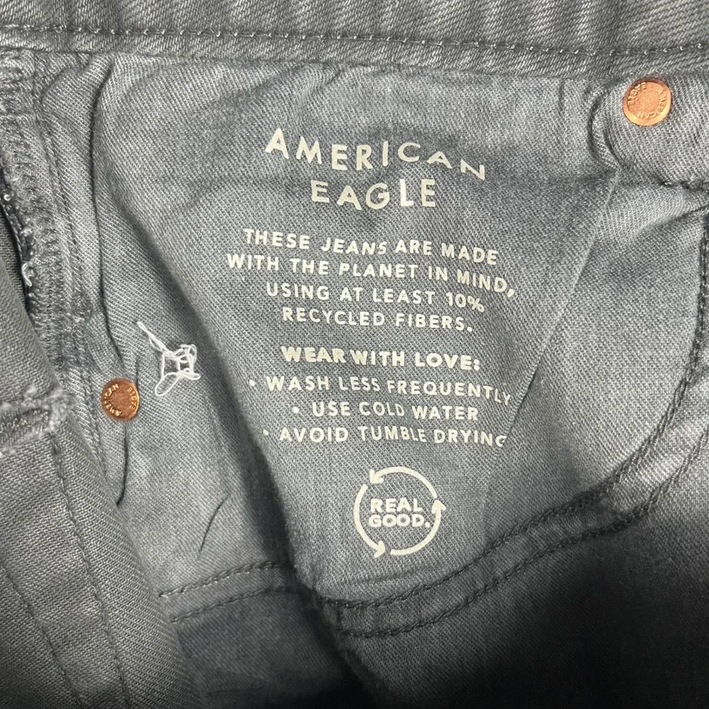 American Eagle Jeans Mens 32 Stone Gray Athletic Fit EasyFlex 6947-040 NWT